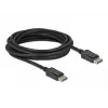 DeLOCK DisplayPort kábel 8K 60 Hz 40 Gbps 5 m