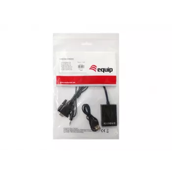 VGA na HDMI adaptér s audiom Equip 119038