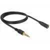 Audio kábel DeLOCK 85631 2 m 3,5 mm čierny