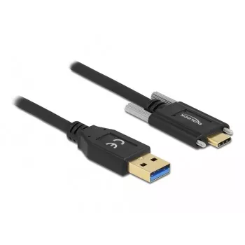 USB kábel DeLOCK 84019 2 m USB 3.2 Gen 1 USB A USB C čierny