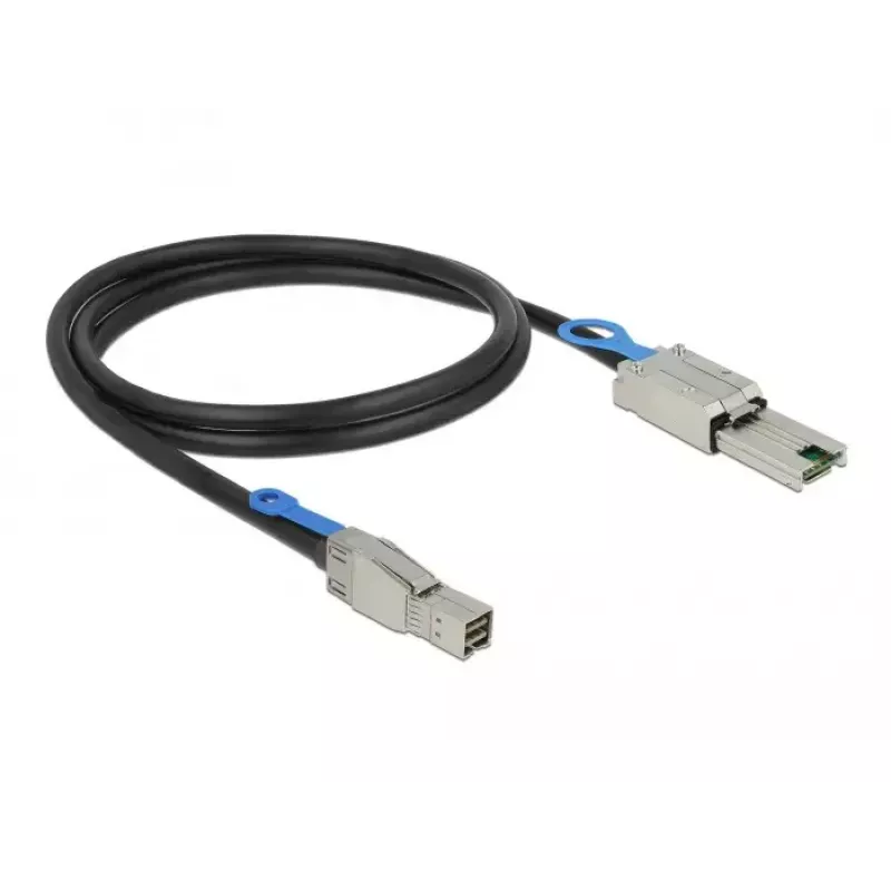 Sieťový kábel DeLOCK 83734 Mini SAS HD SFF-8644 na Mini SAS SFF-8088 1 m čierny