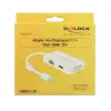 Kábel DeLOCK 0,16 m DisplayPort VGA HDMI DVI