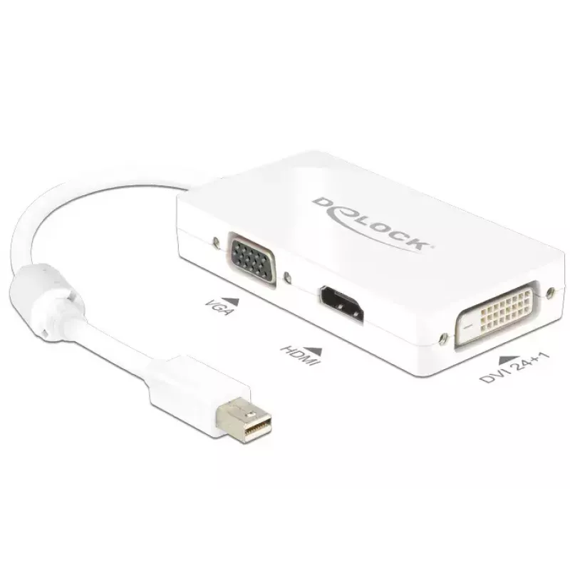 Kábel DeLOCK 0,16 m DisplayPort VGA HDMI DVI