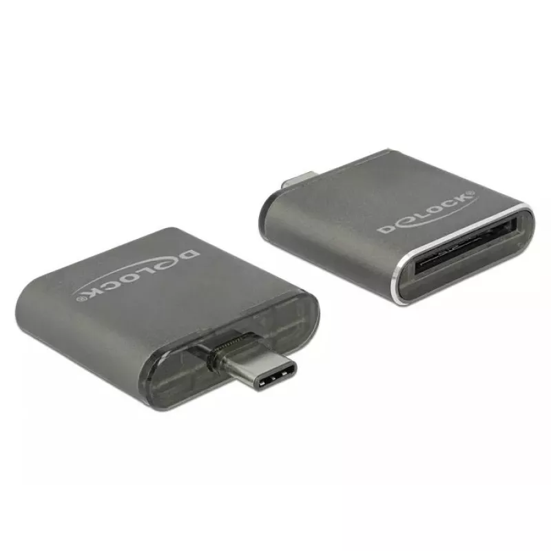 Čítačka kariet DeLOCK 91498 USB 3.2 Gen 1 Type-C čierna