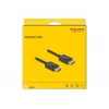 DeLOCK DisplayPort kábel 16K 30 Hz 8K 60 Hz 40 Gbit/s 3 m
