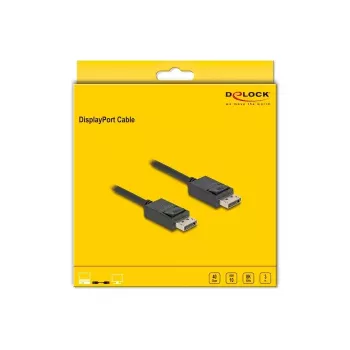 DeLOCK DisplayPort kábel 16K 30 Hz 8K 60 Hz 40 Gbit/s 3 m