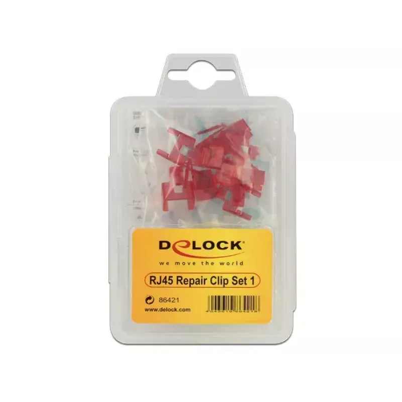 Káblová svorka DeLOCK 86421 RJ45 viacfarebná 40 ks