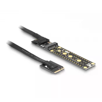 DeLOCK riser karta NVMe M.2 Key A+E samec na Key M slot 20 cm kábel