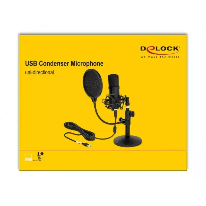 Mikrofón DeLOCK 66300
