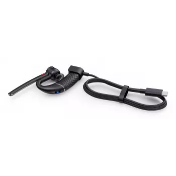 Yealink BH71 Lite headset, káblový & bezdrôtový, kancelária/call centrum, 100 - 20000 Hz, 18 g, headset, čierny