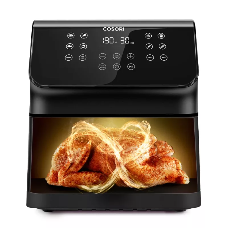 Cosori Premium II Chef Edition Single 6,2 L samostatne stojaci 1700 W teplovzdušná fritéza čierna