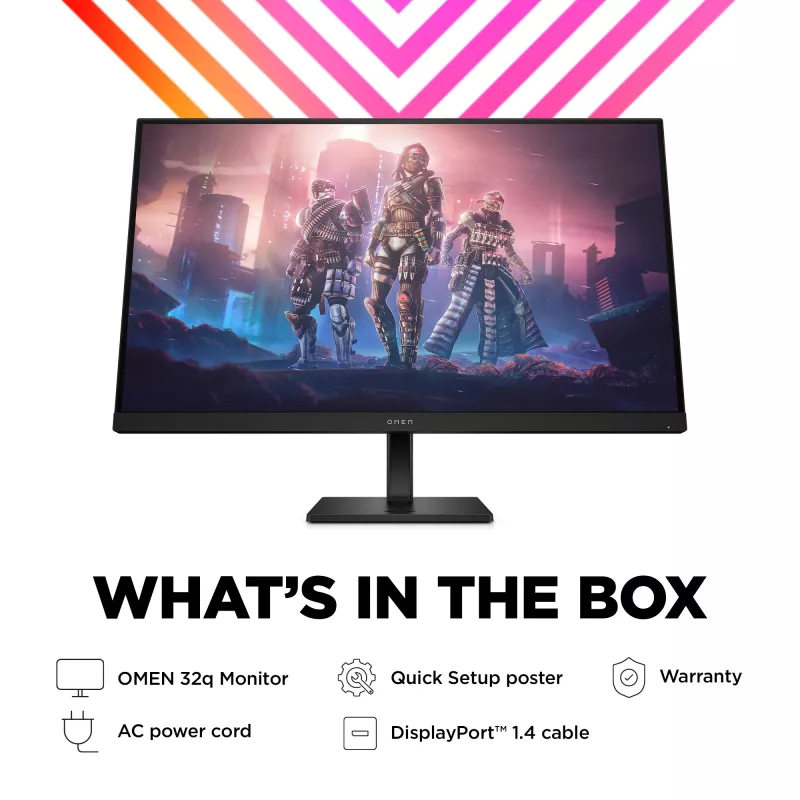 OMEN by HP 31,5 palca QHD 165Hz herný monitor - OMEN 32q