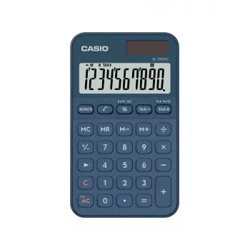 Kalkulačka Casio SL-310YC vrecková Basic 10-miestna batéria/solár tmavomodrá