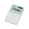 Stolná kalkulačka CASIO MS-20YC — Basic 12-miestna, batéria/solár, daňové a ziskové funkcie, svetlozelená