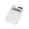 Stolná základná kalkulačka CASIO MS-20YC — 12-miestna, batéria/solár, daňové a ziskové funkcie, biela