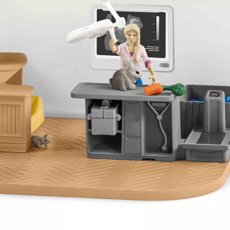 Veterinárna ordinácia so zvieratami Schleich 42502
