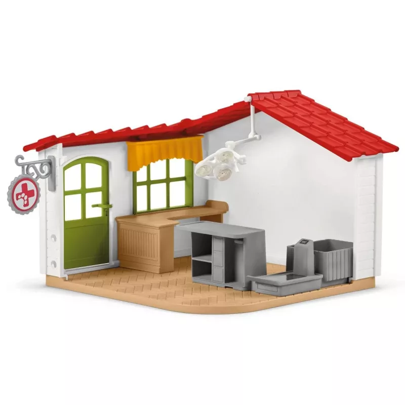 Veterinárna ordinácia so zvieratami Schleich 42502