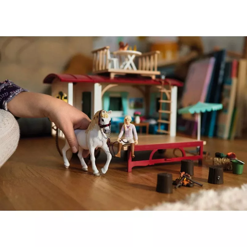 Karavan Schleich HORSE CLUB 42593 na tajné klubové stretnutia