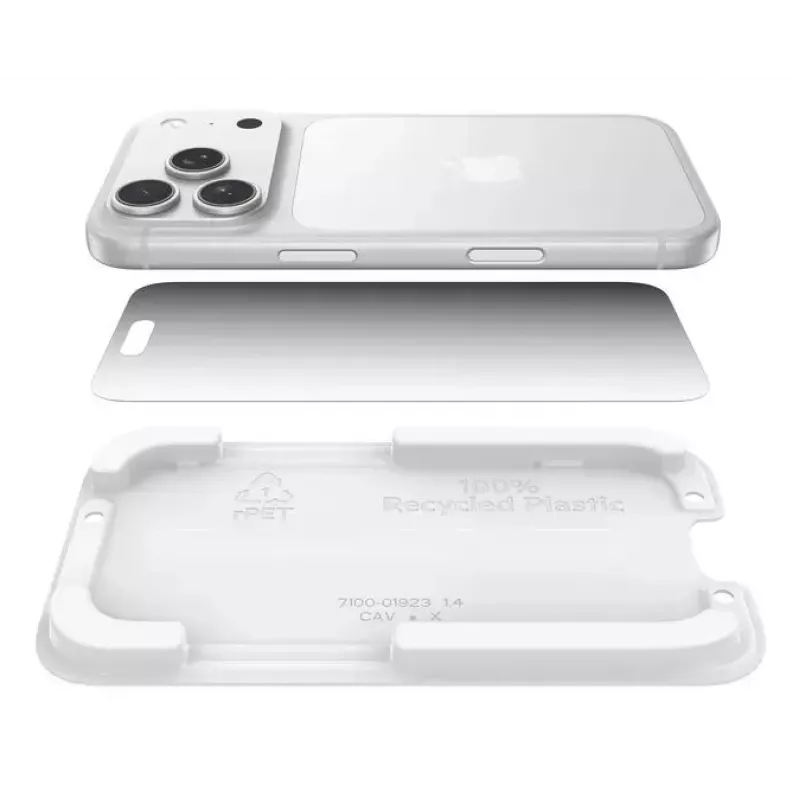 Ochrana displeja Belkin ScreenForce InvisiGlass Privacy iPhone 17 Pro antibakteriálna odolná proti pádu