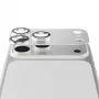 Ochrana fotoaparátu PanzerGlass Fender pre iPhone 17 Pro – strieborná, silikón, odolná proti poškriabaniu a nárazom