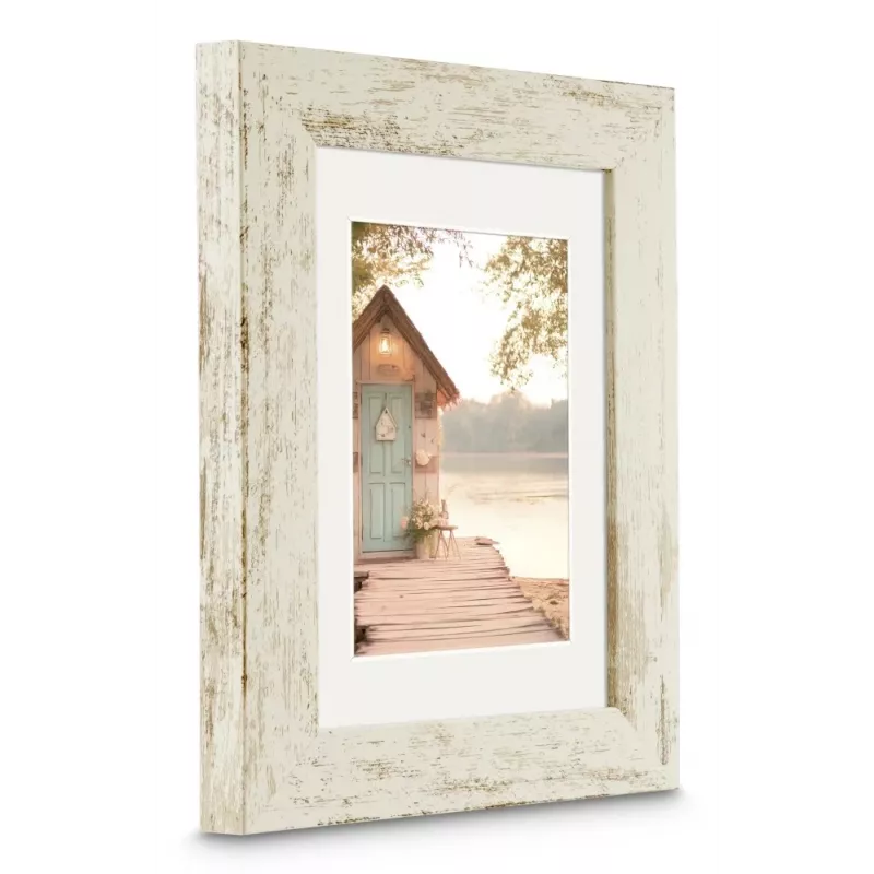 Hama Cottage Jednoduchý fotorámik, Old White, 13 x 18 cm (00193344)