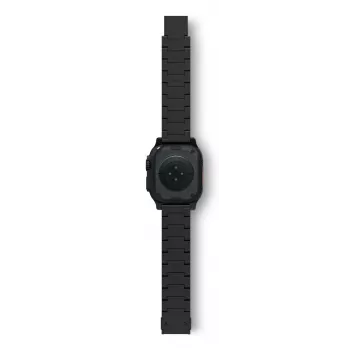 Remienok na smart hodinky Decoded Traction Band čierny titánium — obvod zápästia 130–225 mm, 1 ks