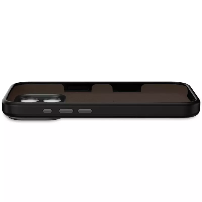 Decoded silikónový zadný kryt pre Apple iPhone 17 Pro Max — kompatibilný s 6,9 inch (17,5 cm), čierny, mikrovlákno/PU