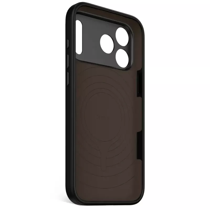 Decoded silikónový zadný kryt pre Apple iPhone 17 Pro Max — kompatibilný s 6,9 inch (17,5 cm), čierny, mikrovlákno/PU