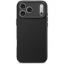 Decoded silikónový zadný kryt pre Apple iPhone 17 Pro Max — kompatibilný s 6,9 inch (17,5 cm), čierny, mikrovlákno/PU