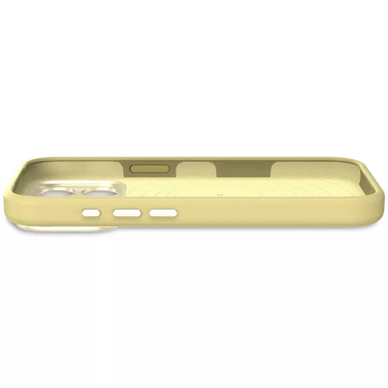 Decoded silikónový zadný kryt pre Apple iPhone 17 Pro Max, kompatibilný s 6,9 inch (17,5 cm) displejmi, žltý