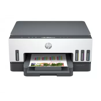 Tlačiareň HP Smart Tank, termálna atramentová, farebná tlač, 4800 x 1200 DPI, A4, priama tlač, sivá