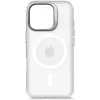 Puzdro na telefón Decoded Clear Case pre iPhone 16 Pro, polykarbonát, priehľadné biele, vhodné pre 6,3