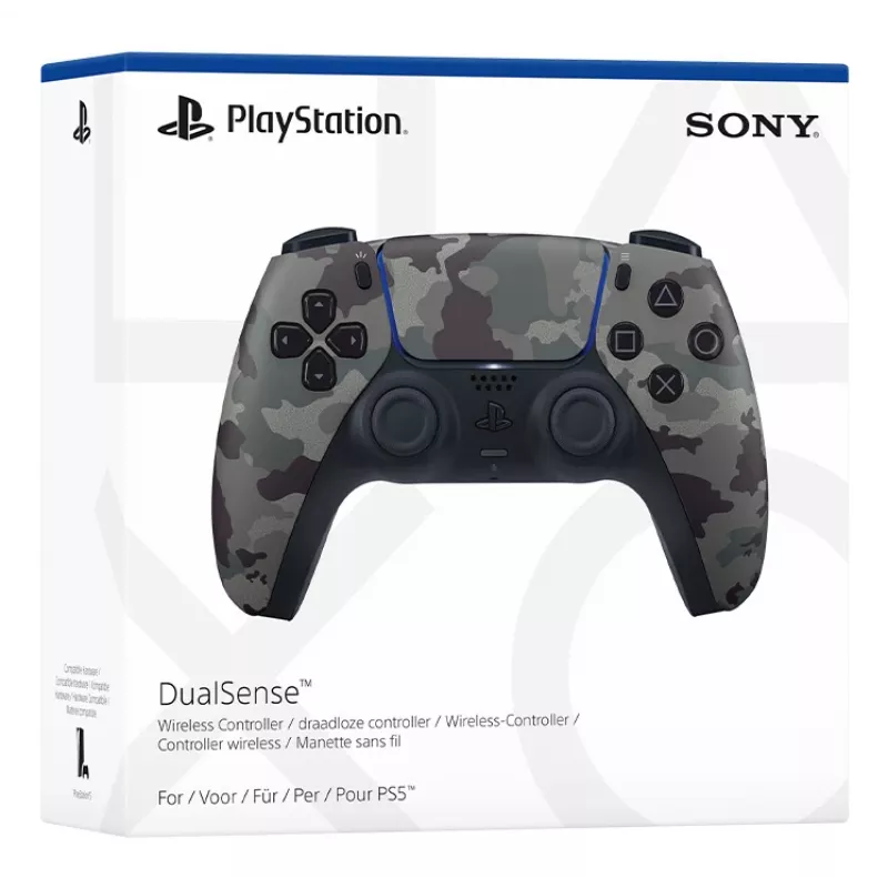 Gamepad Sony DualSense v3 Camouflage – Bluetooth/USB, PS5, vstavaná batéria, USB‑C, 160×106×66 mm
