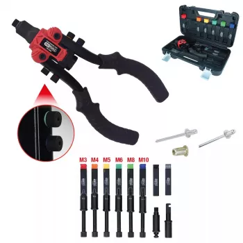 Nitovacie kliešte KS Tools 150.9805 hmotnosť 2,62 kg