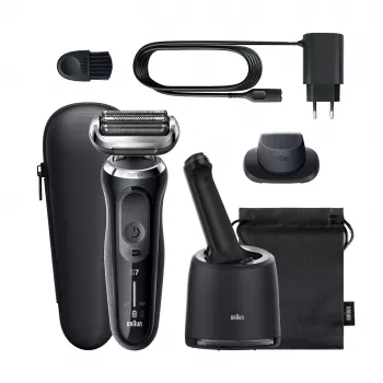 Braun Series 7 71-N7200cc fóliový holiaci strojček zastrihávač čierny