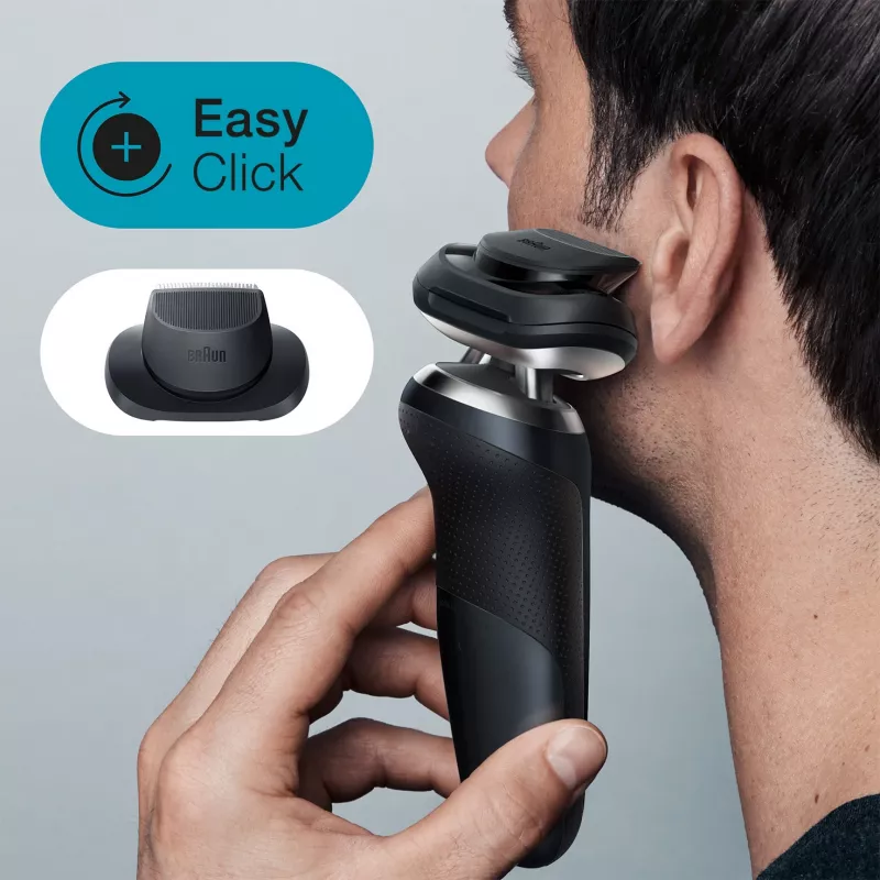 Braun Series 7 71-N7200cc fóliový holiaci strojček zastrihávač čierny