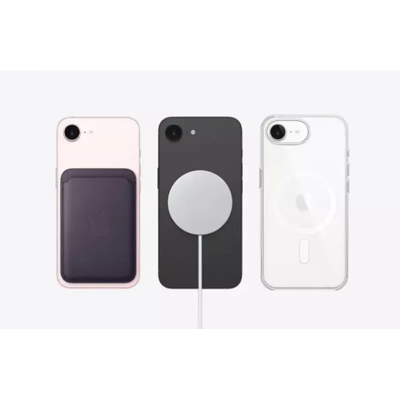 Smartphone Apple iPhone 17e, procesor A19, 256 GB, 6,1 inch (15,5 cm) displej, 48 MP zadný fotoaparát, Dual SIM, čierny