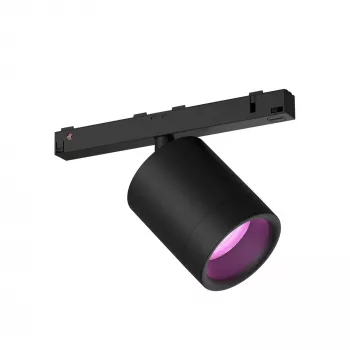 Smart osvetlenie bodové Philips Hue White and colour ambience Perifo valcové svetlo Bluetooth čierna