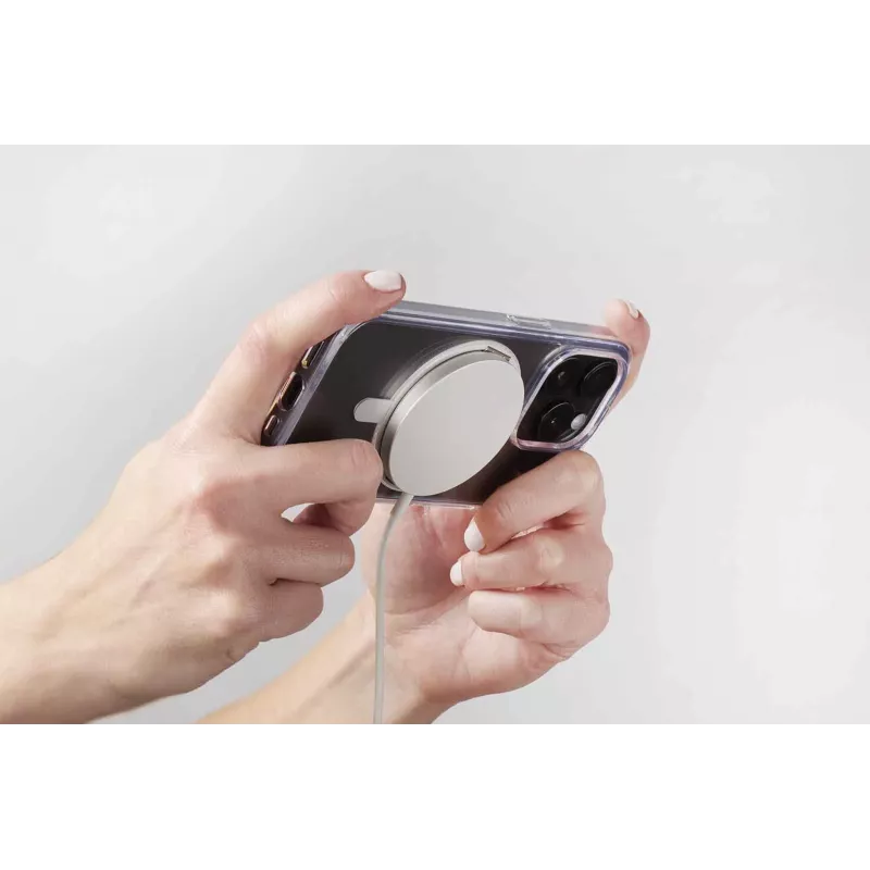 Cellularline Spin Mag - iPhone 16 puzdro s otočným držiakom na prsteň, kompatibilné s ekosystémom Magsafe