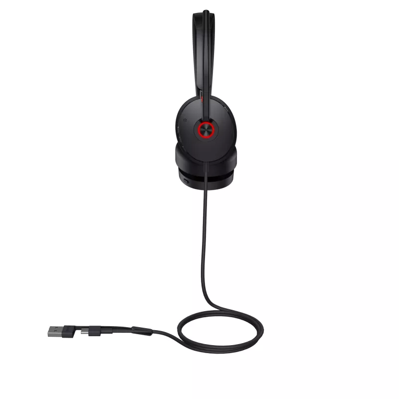 Headset Yealink UH48 Dual Teams USB-C/A káblový 20-20000 Hz čierny