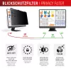 Displex PRIVACY SAFE odnímateľný obojstranný filter proti videniu z boku pre desktop monitor 24'' (16:9)