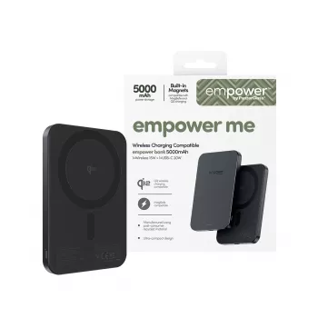 Powerbank PanzerGlass empower™ 5000mAh Space Black prenosná nabíjačka