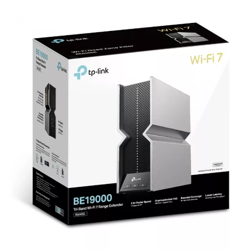 Sieťový opakovač TP-Link RE800BE Tri-Band 802.11ax 802.11ac