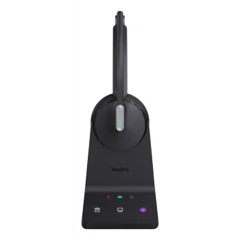 Bezdrôtový mono headset Yealink WH64 Teams — Bluetooth, supraaurálny, 20–20000 Hz, dosah 150 m, čierna