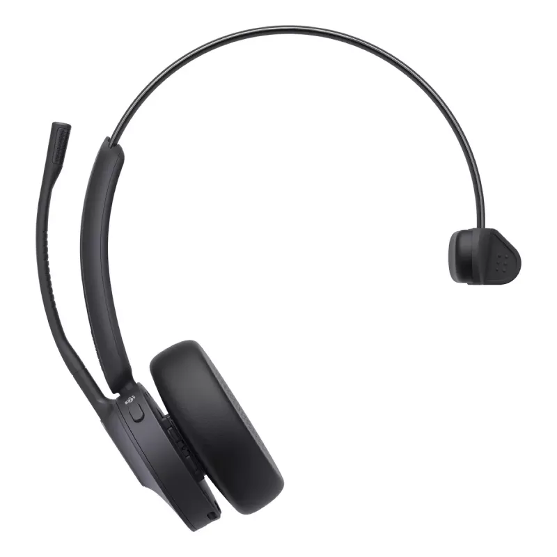 Bezdrôtový mono headset Yealink WH64 Teams — Bluetooth, supraaurálny, 20–20000 Hz, dosah 150 m, čierna