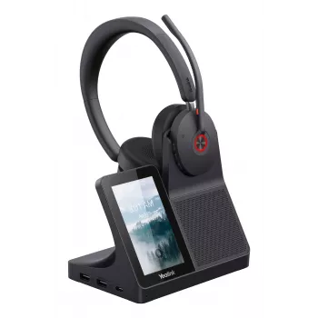 Yealink WH68 Workstation Headset, káblový a bezdrôtový, 20 - 20000 Hz, hovory/hudba, 155 g, headset, čierna