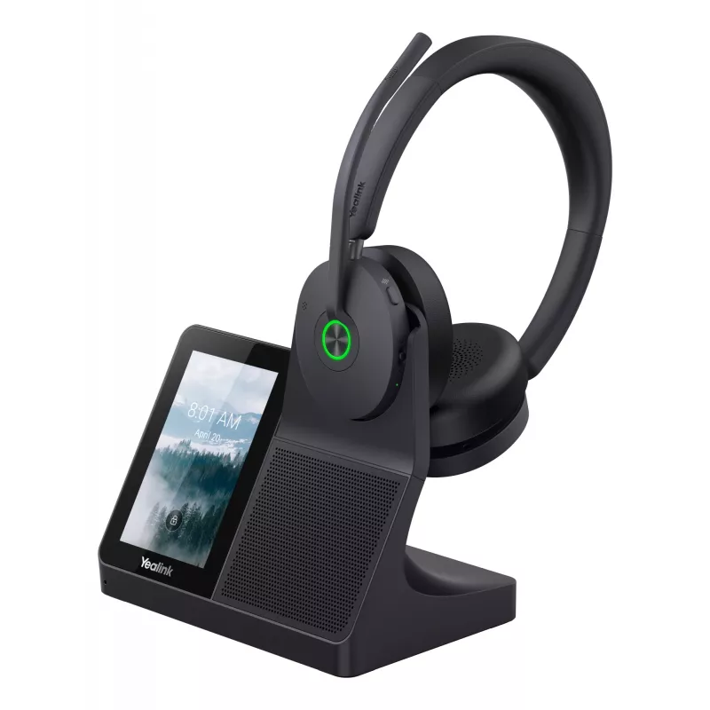 Yealink WH68 Workstation Headset, káblový a bezdrôtový, 20 - 20000 Hz, hovory/hudba, 155 g, headset, čierna