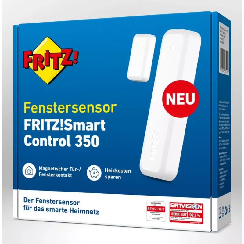FRITZ Smart Control 350 bezdrôtový senzor dverí/okna biely