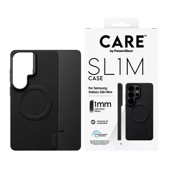Ochranné puzdro PanzerGlass CARE SL1M pre Samsung Galaxy S26 Ultra, čierne