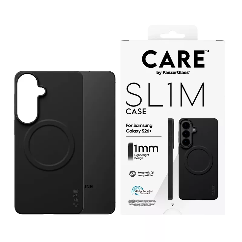 Ochranné puzdro PanzerGlass CARE SL1M pre Samsung Galaxy S26+ v čiernej (CR06231)